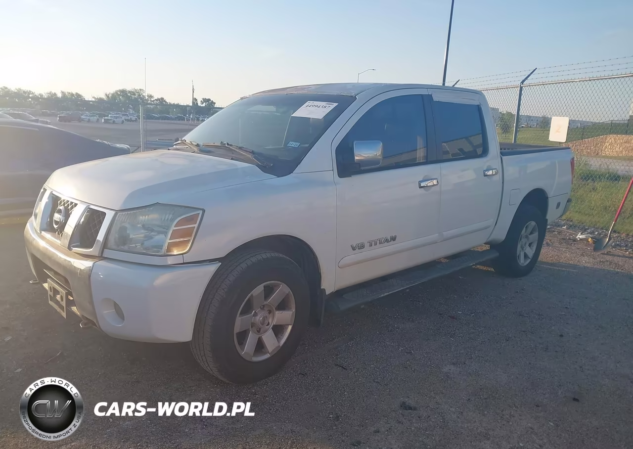 2005 Nissan Titan Le VIN:1N6BA07B55N554137 - 2
