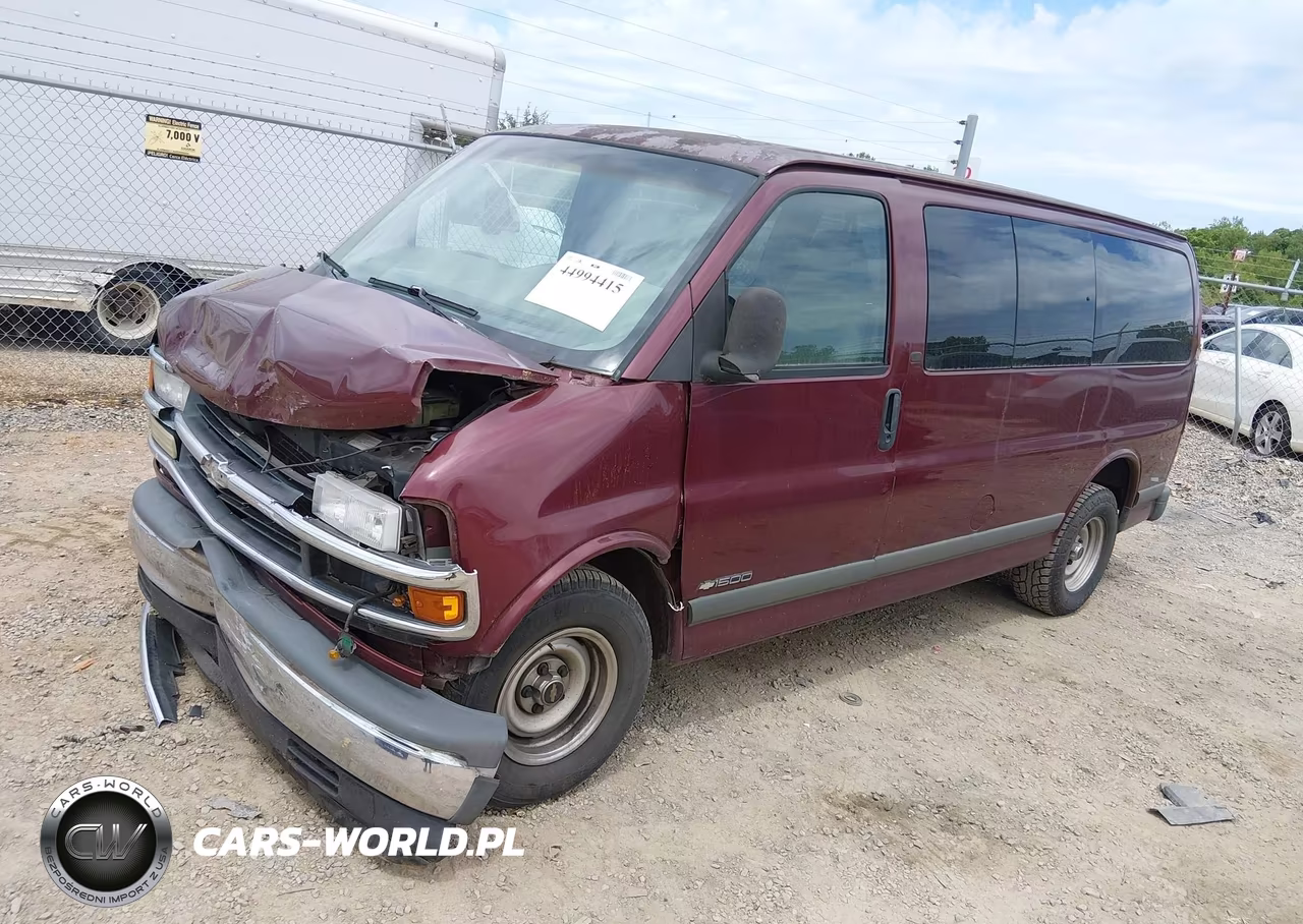2000 Chevrolet Express VIN:1GNFG15M0Y1158455 - 2