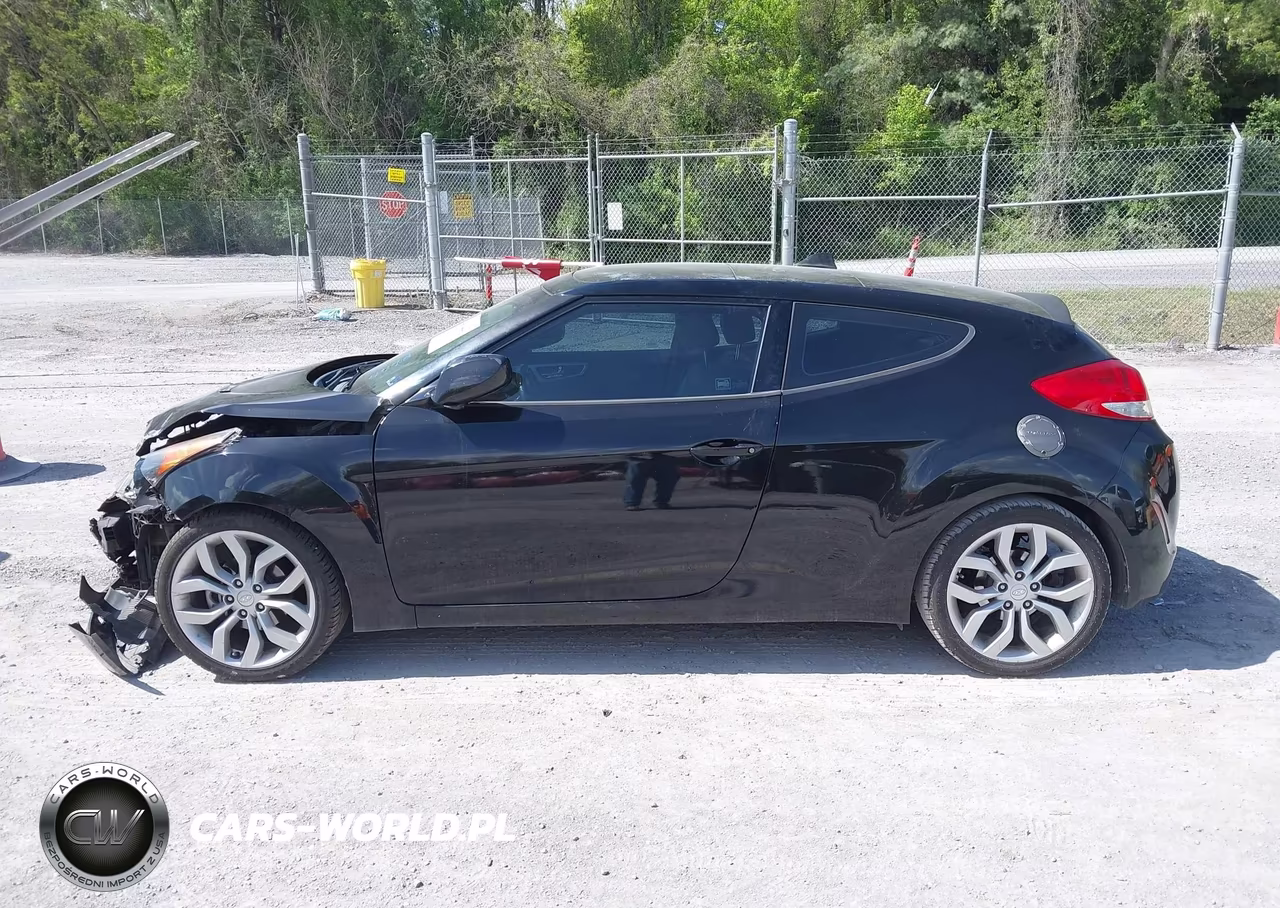 2013 Hyundai Veloster Base W-Gray VIN:KMHTC6AD6DU139326 - 14