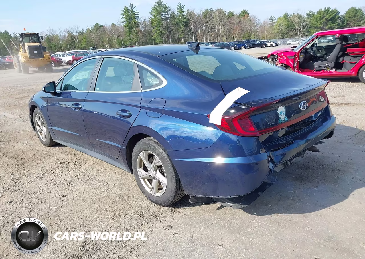 2021 Hyundai Sonata Se VIN:5NPEG4JA8MH068507 - 3