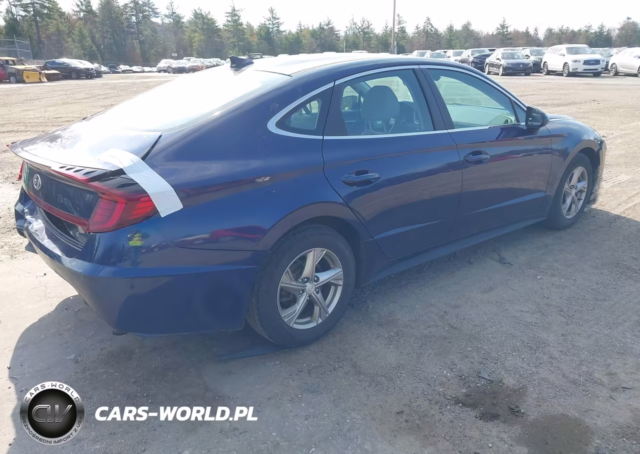 2021 Hyundai Sonata Se VIN:5NPEG4JA8MH068507 - 4