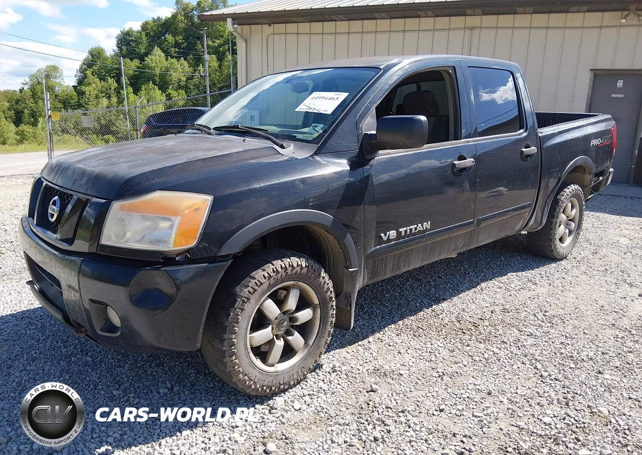 2011 Nissan Titan Pro-4X VIN:1N6BA0EC3BN318254 - 2