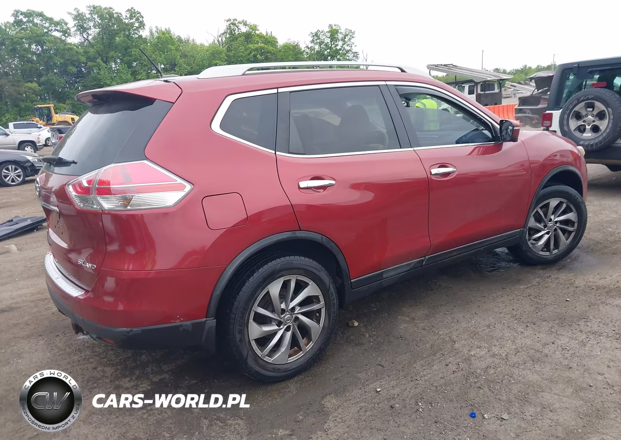 2015 Nissan Rogue Sl VIN:5N1AT2MV0FC847777 - 4