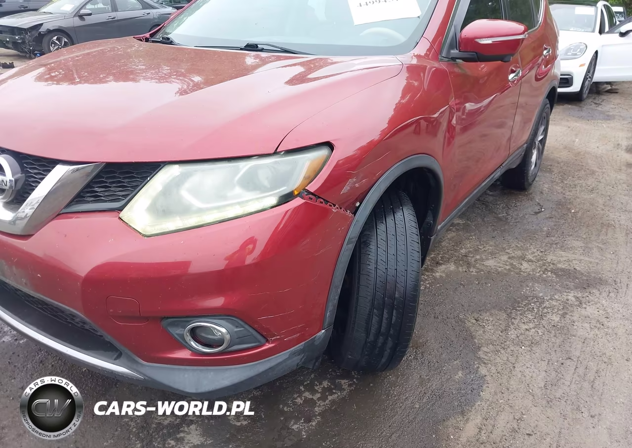 2015 Nissan Rogue Sl VIN:5N1AT2MV0FC847777 - 6