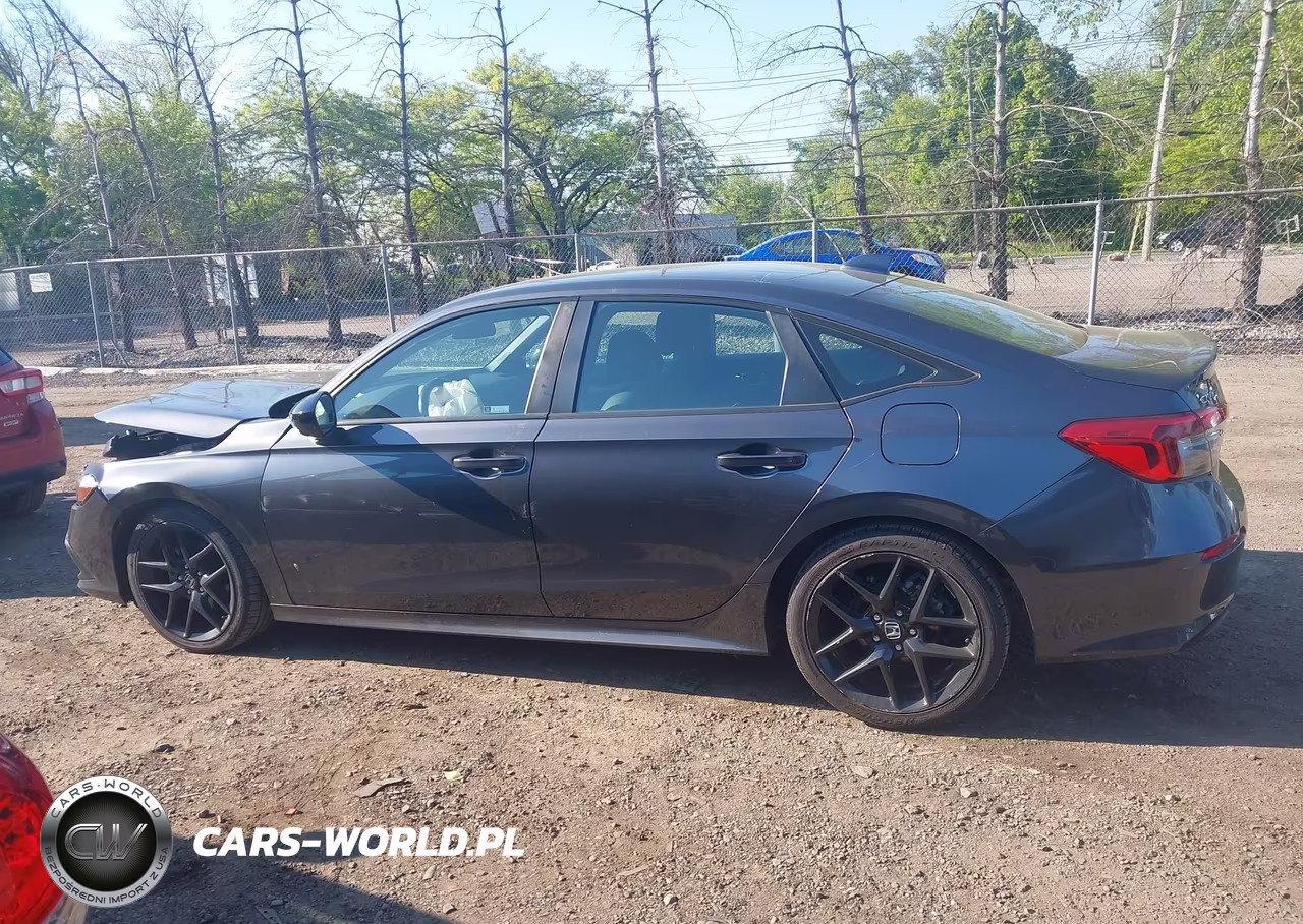 2022 Honda Civic Sport VIN:2HGFE2F51NH553576 - 14