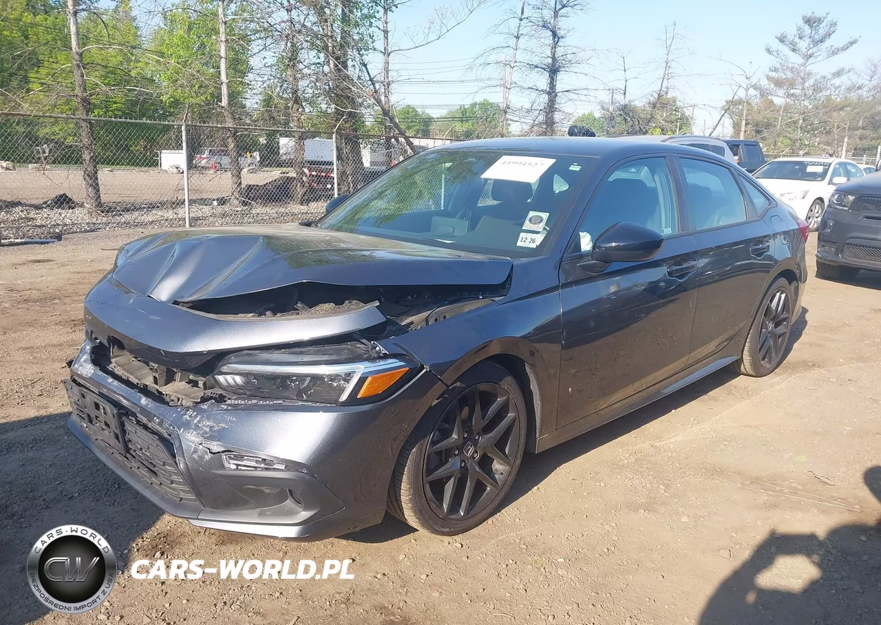 2022 Honda Civic Sport VIN:2HGFE2F51NH553576 - 2