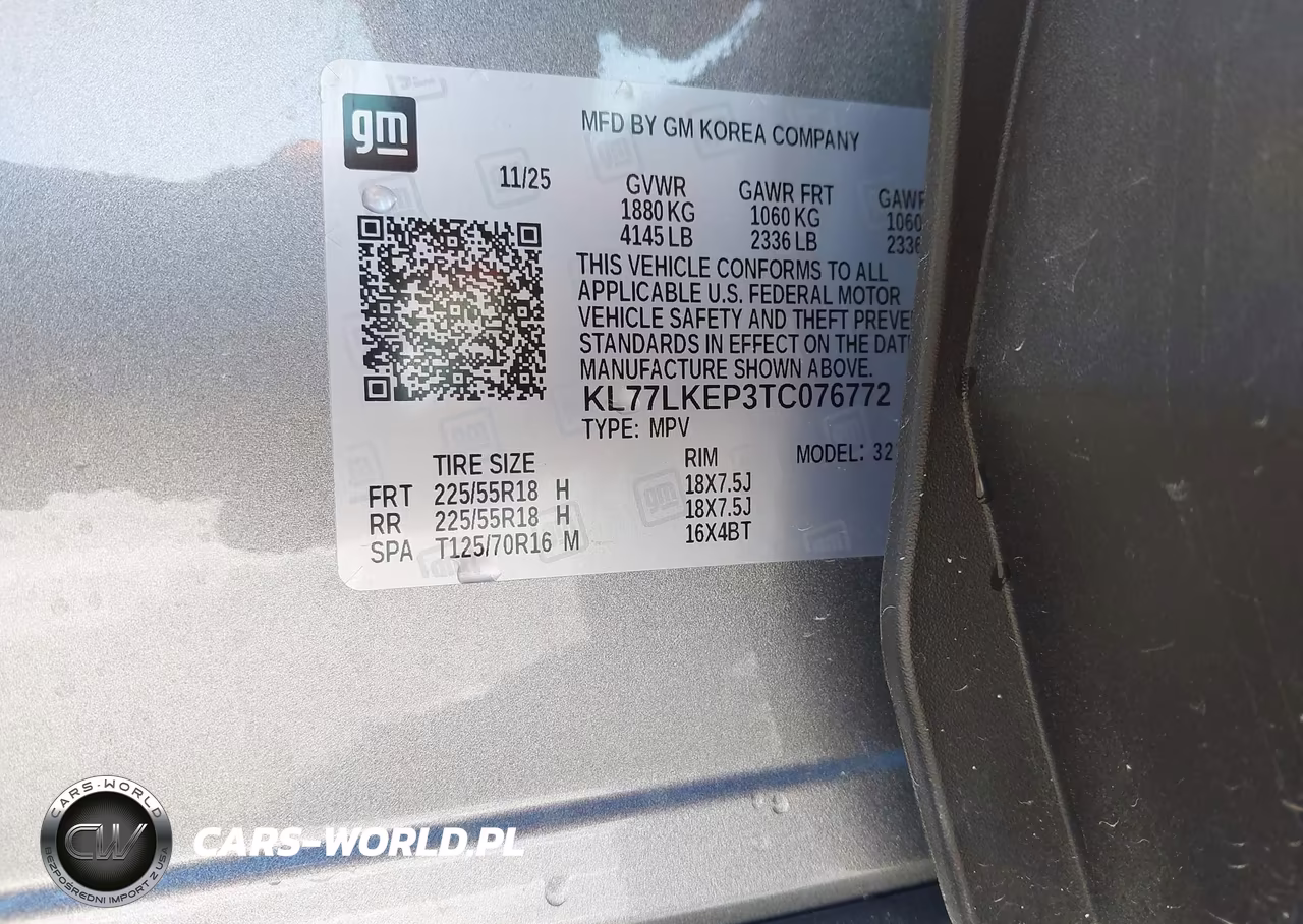 2026 Chevrolet Trax Fwd Activ VIN:KL77LKEP3TC076772 - 9
