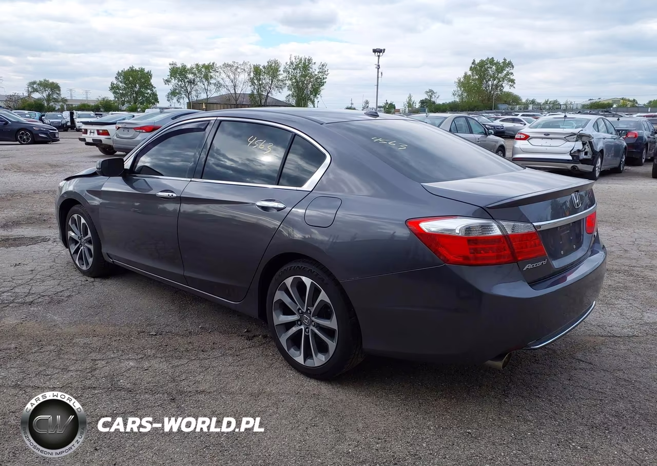 2013 Honda Accord Ex-L V-6 VIN:1HGCR3F80DA006903 - 3