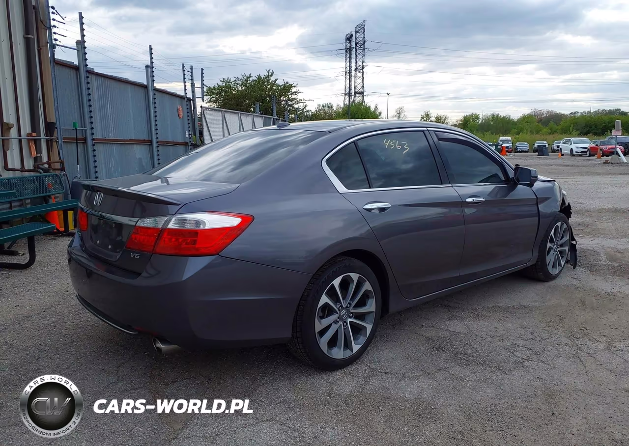 2013 Honda Accord Ex-L V-6 VIN:1HGCR3F80DA006903 - 4
