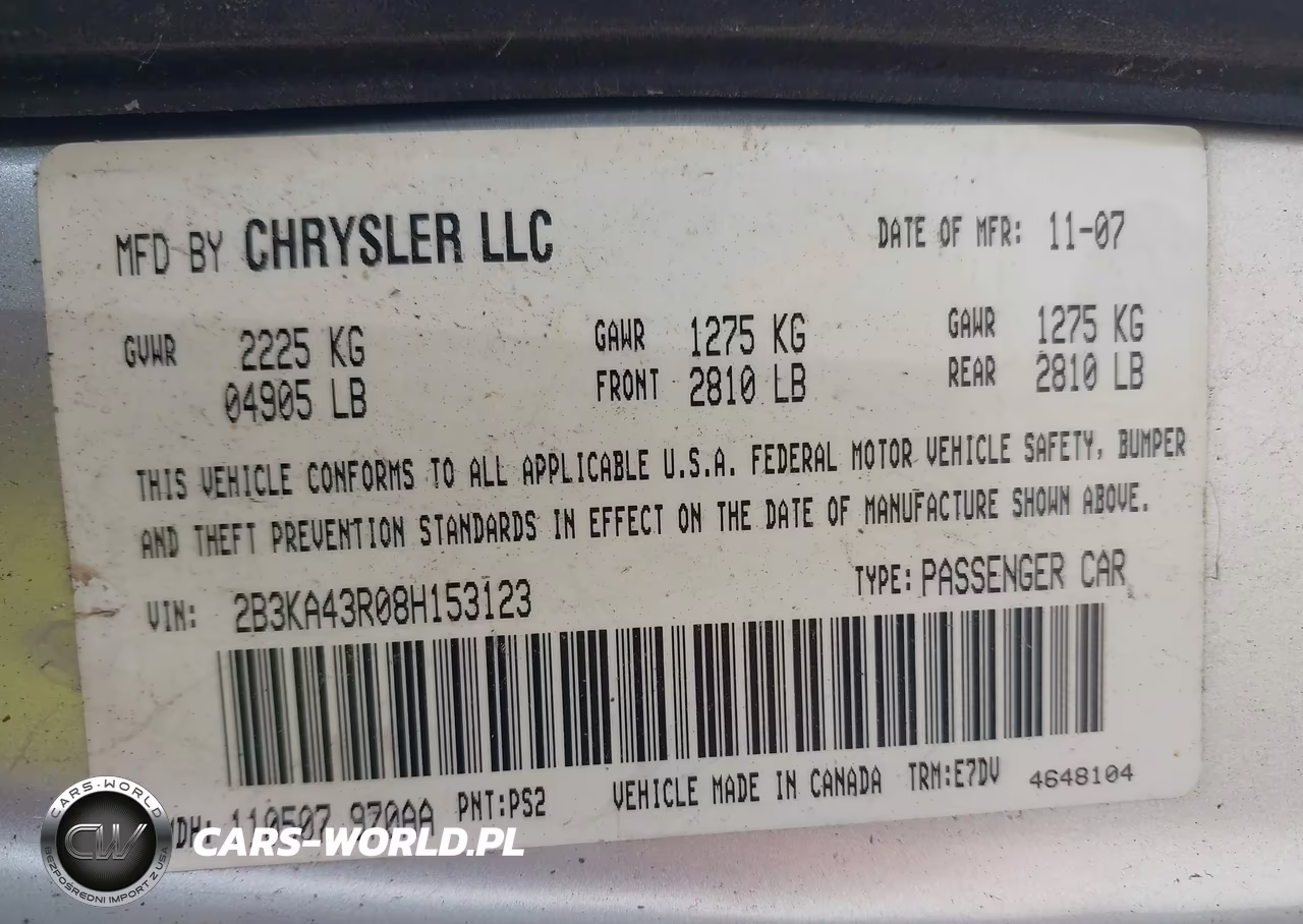 2008 Dodge Charger VIN:2B3KA43R08H153123 - 9