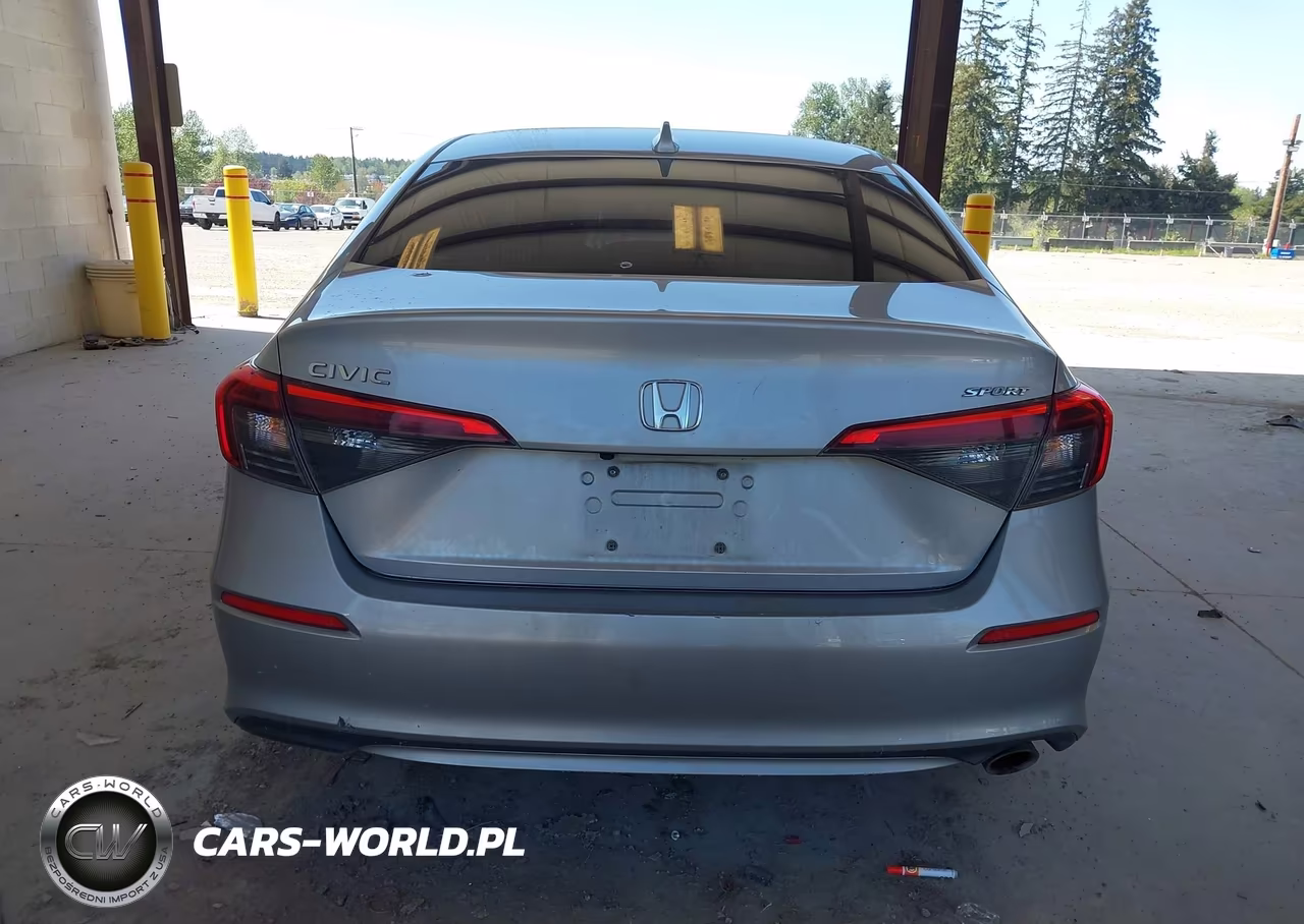 2022 Honda Civic Sport VIN:2HGFE2F58NH500616 - 17