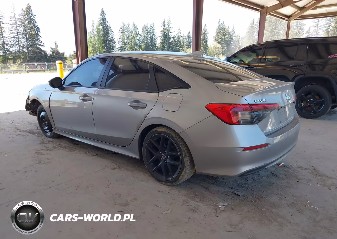 2022 Honda Civic Sport VIN:2HGFE2F58NH500616 - 3