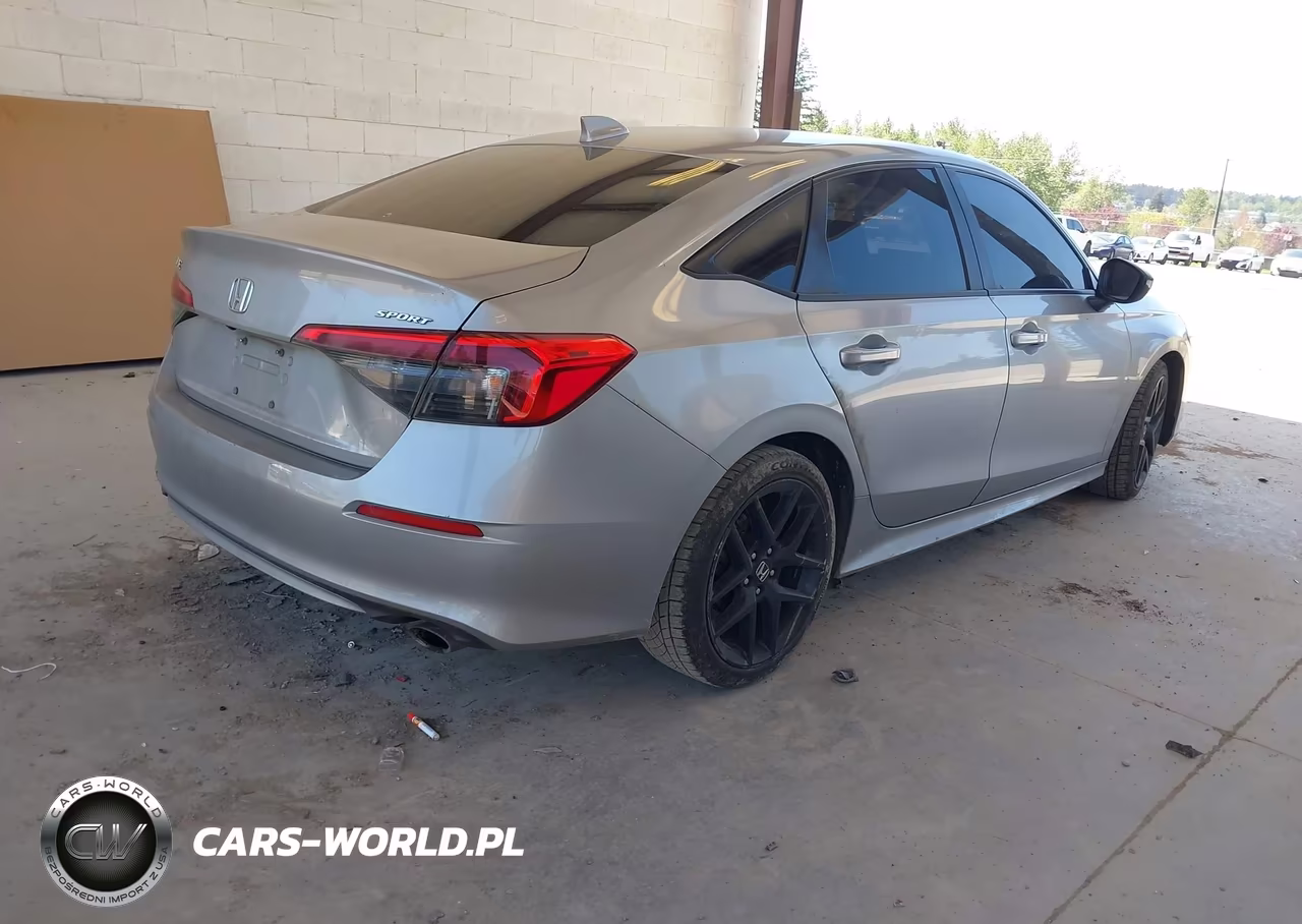 2022 Honda Civic Sport VIN:2HGFE2F58NH500616 - 4