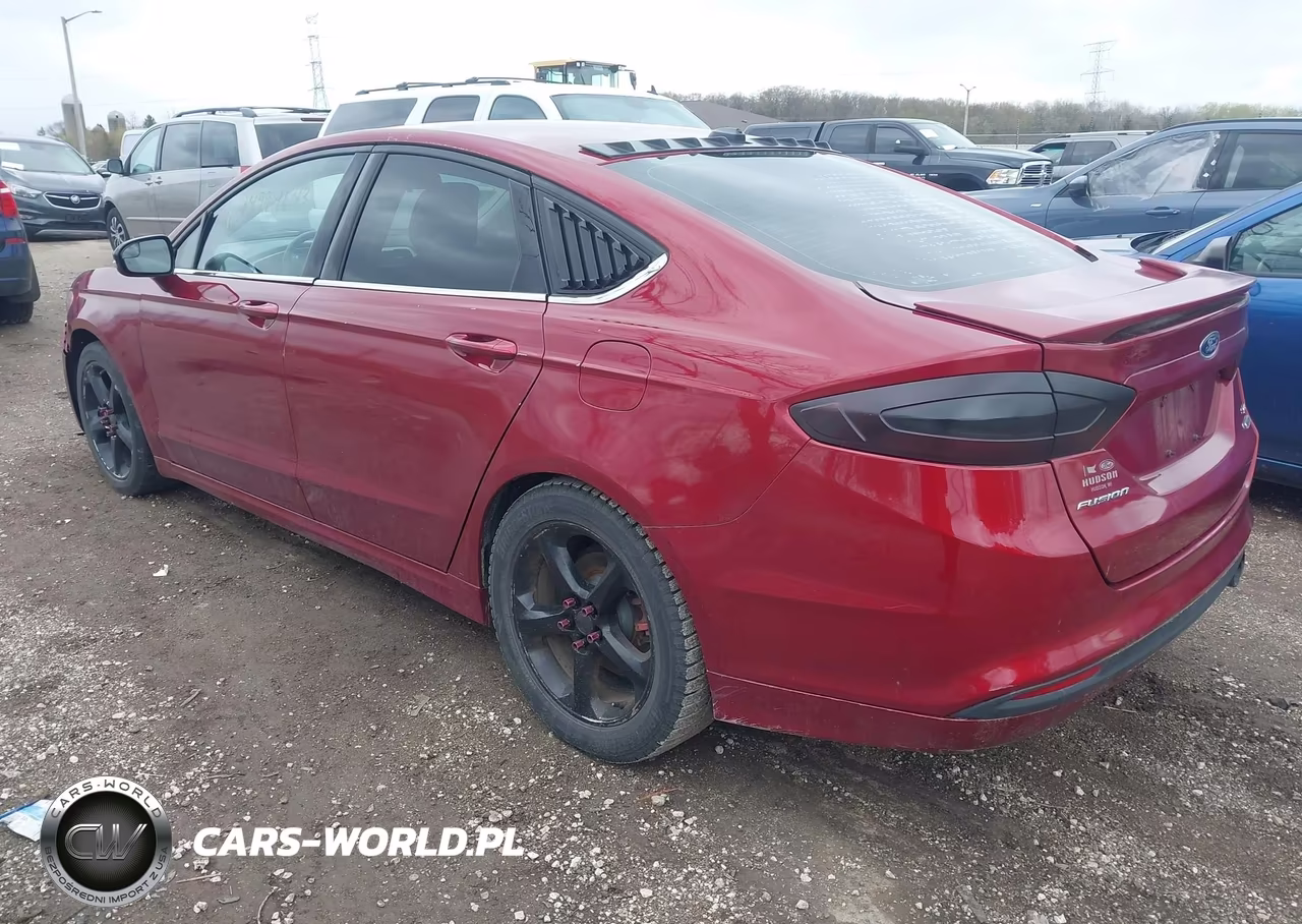 2014 Ford Fusion Se VIN:3FA6P0HD0ER150295 - 3