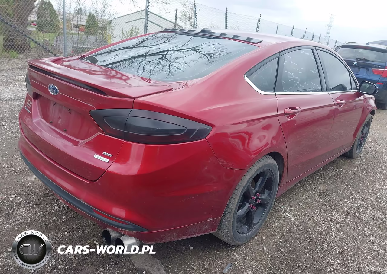 2014 Ford Fusion Se VIN:3FA6P0HD0ER150295 - 4