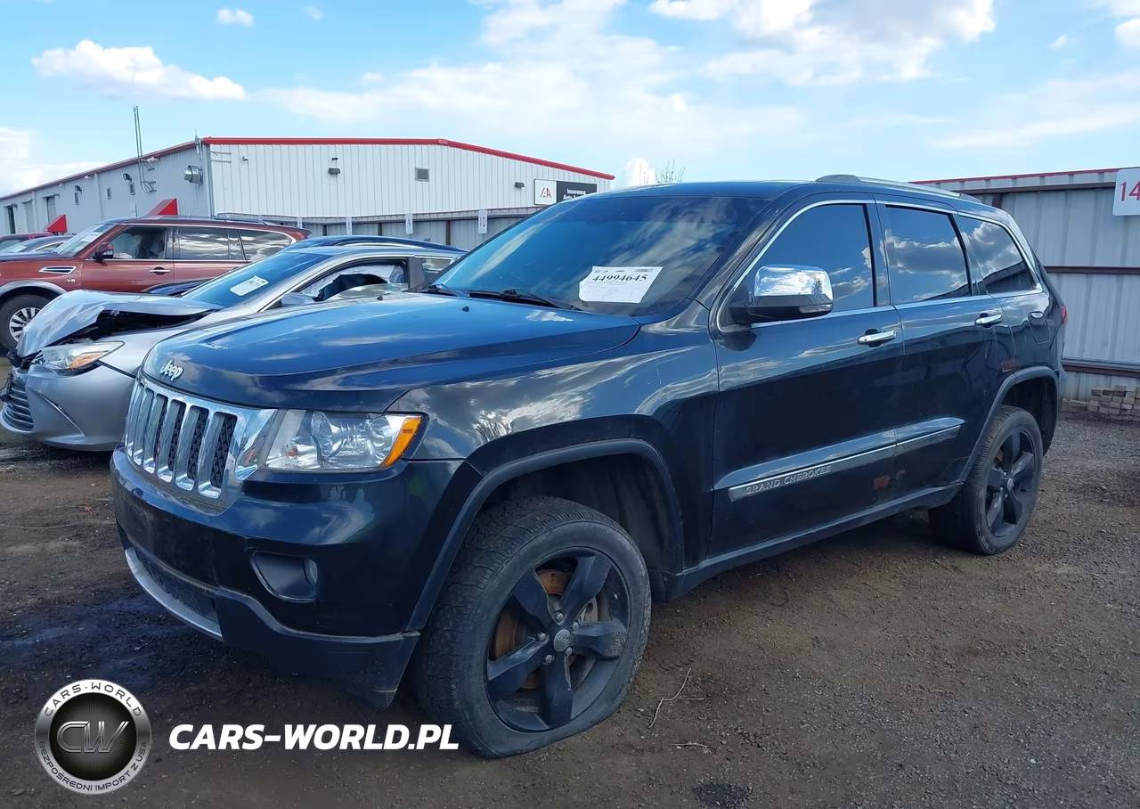 2012 Jeep Grand Cherokee Overland VIN:1C4RJFCT7CC193683 - 2
