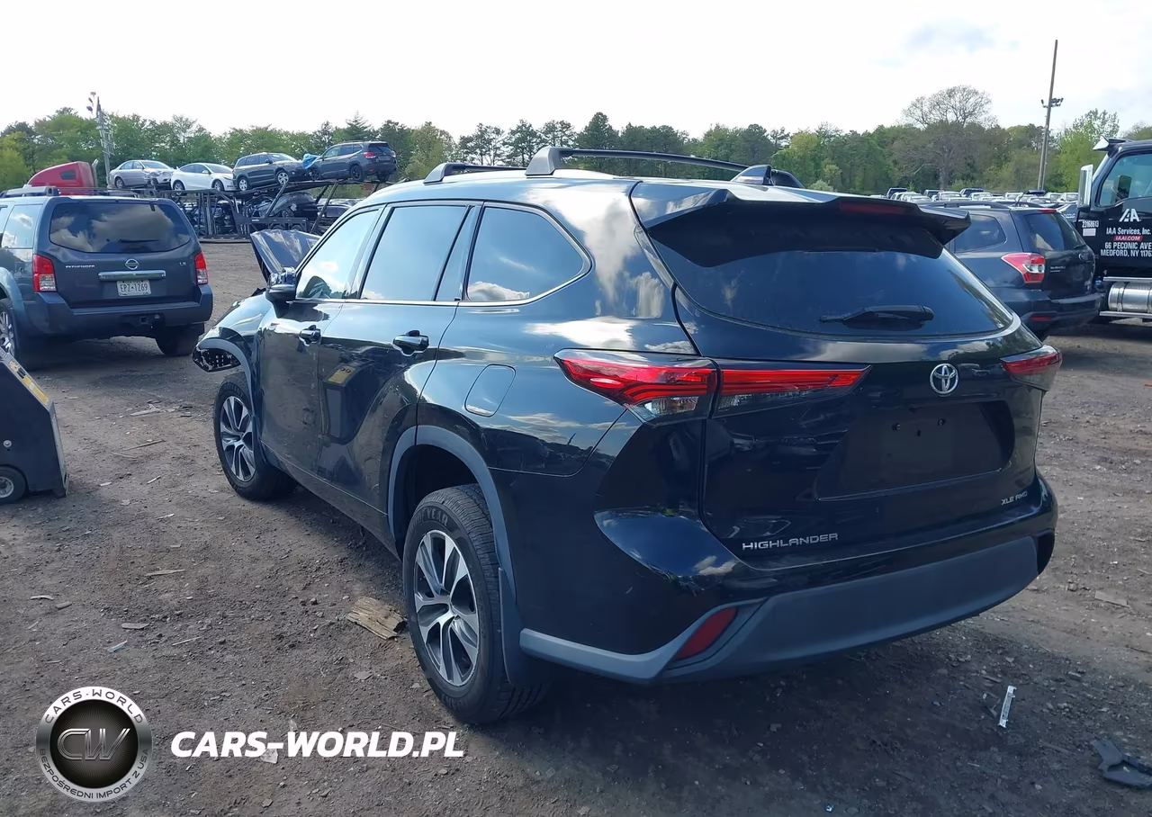 2021 Toyota Highlander Xle VIN:5TDHZRBH5MS117074 - 3