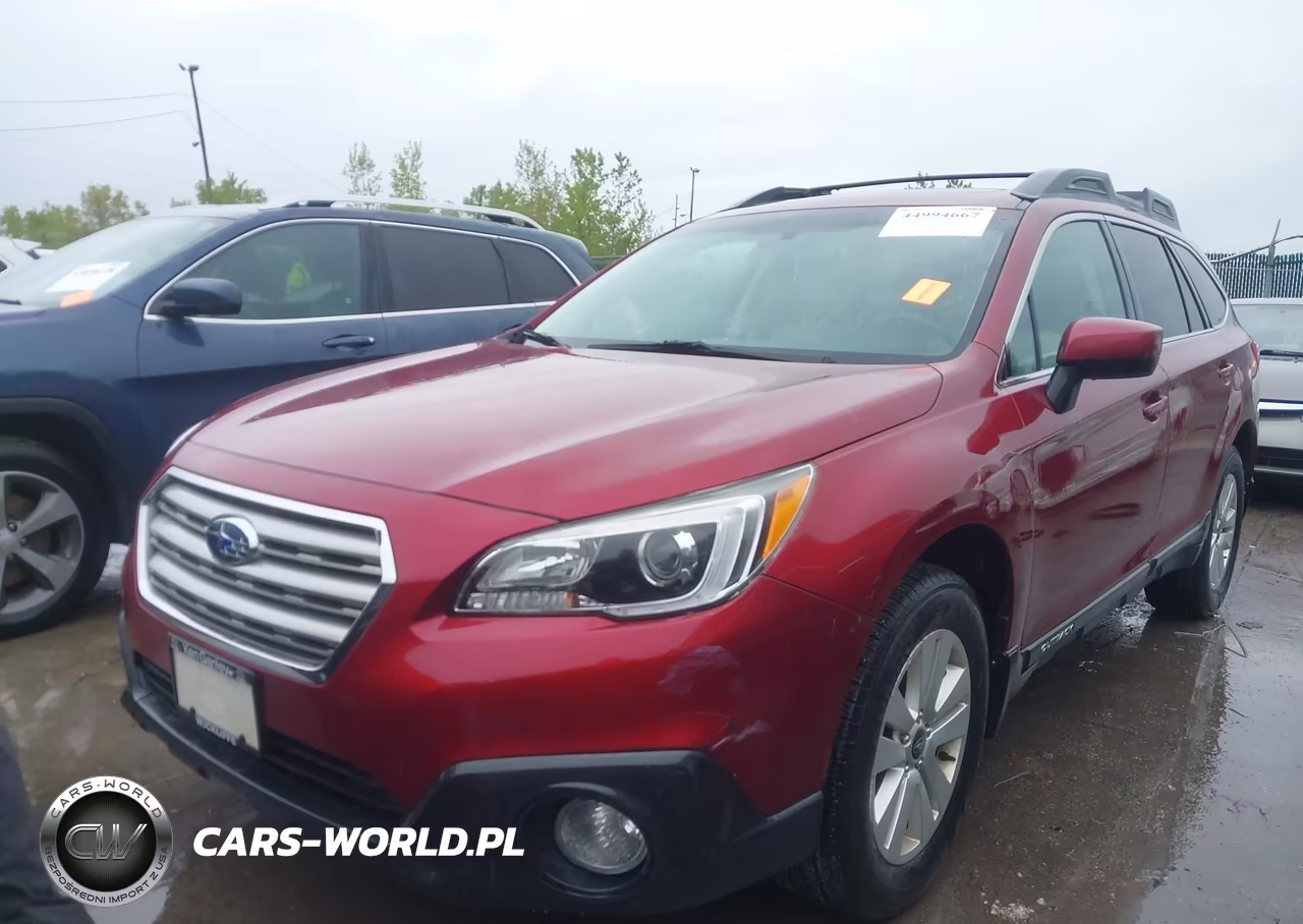 2016 Subaru Outback 2.5I Premium VIN:4S4BSBDC1G3240567 - 2