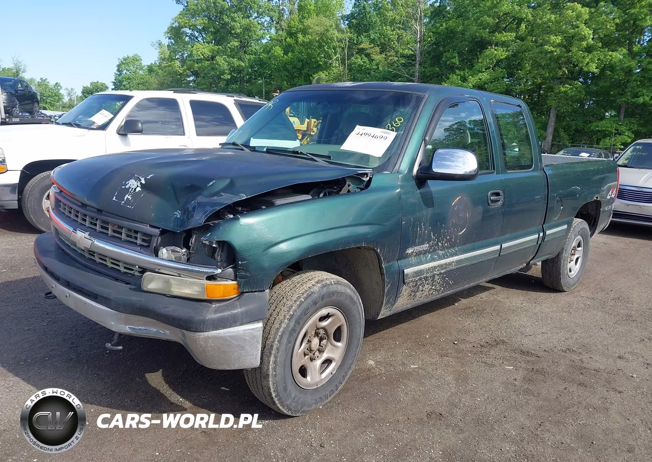 2002 Chevrolet Silverado 1500 Ls VIN:1GCEK19T22Z233119 - 2