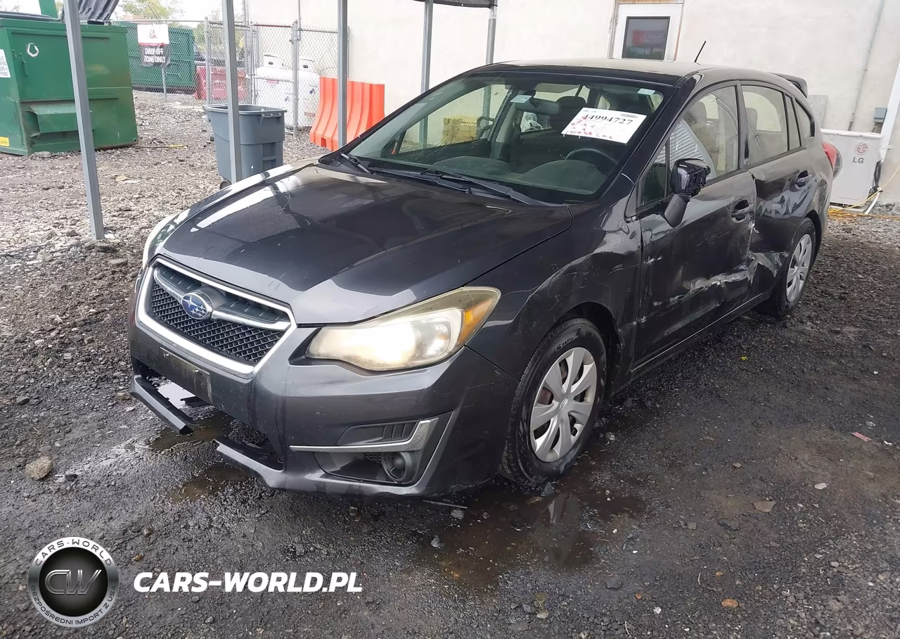 2015 Subaru Impreza 2.0I VIN:JF1GPAA60F8254360 - 2