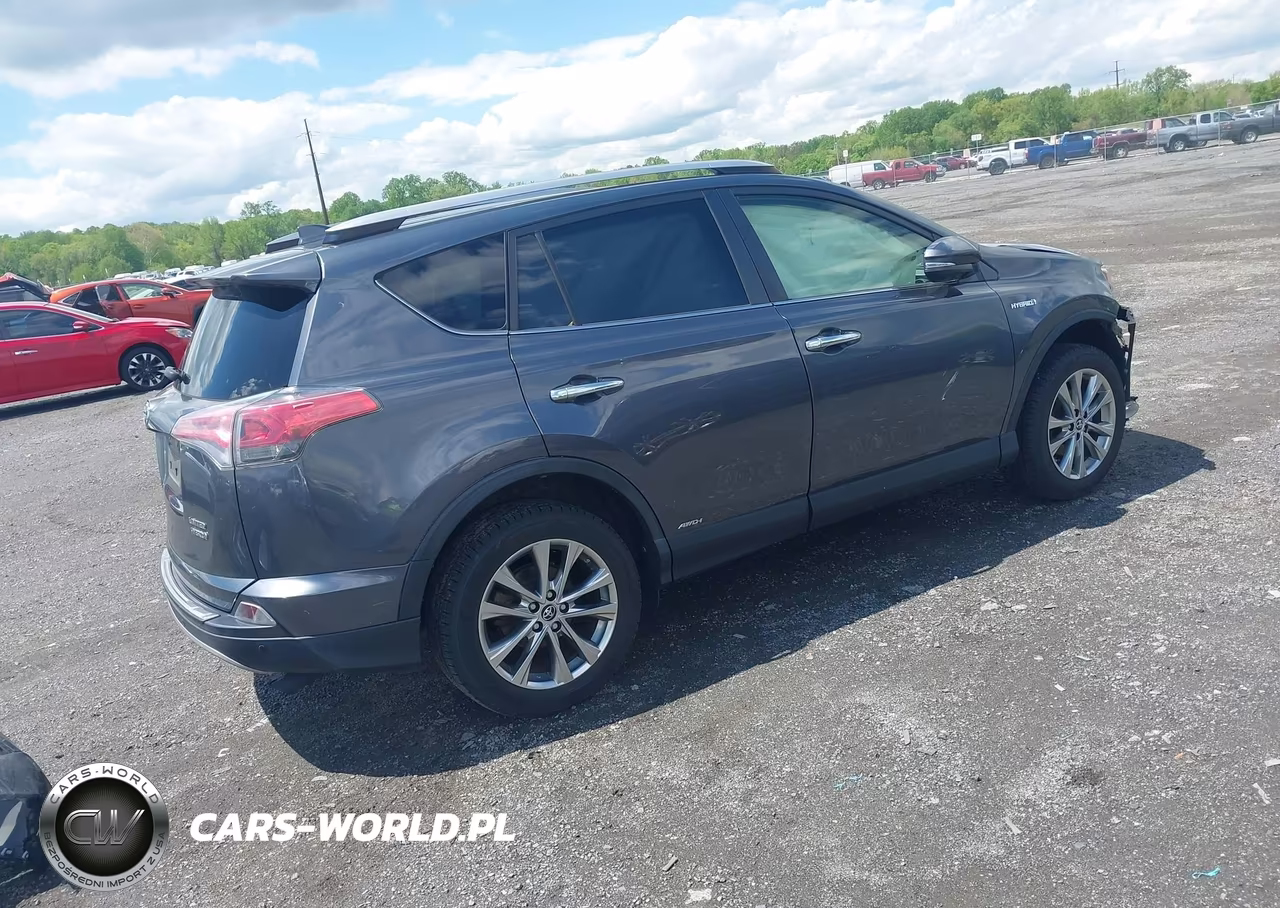 2018 Toyota Rav4 Hybrid Limited VIN:JTMDJREV3JD247434 - 4