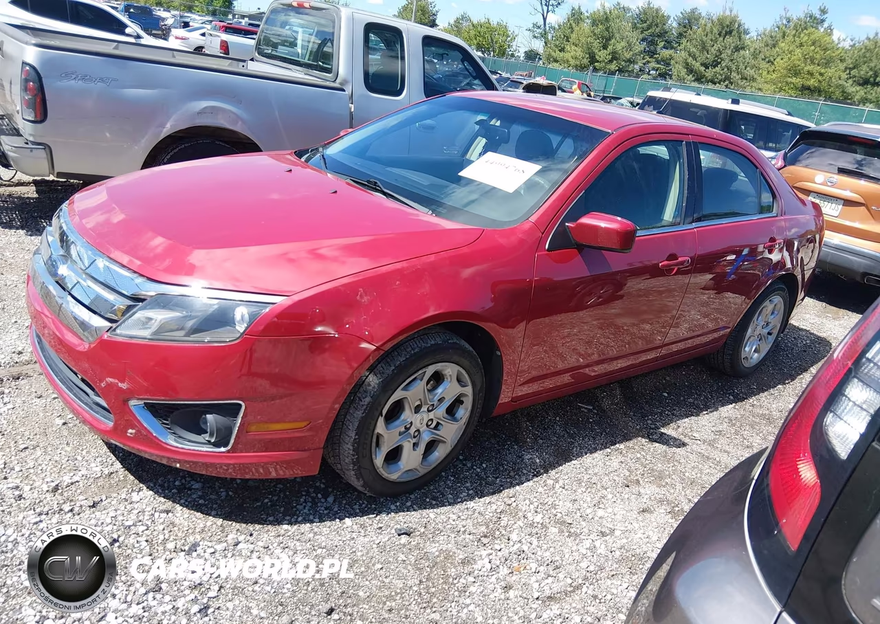 2010 Ford Fusion Se VIN:3FAHP0HG2AR421791 - 2