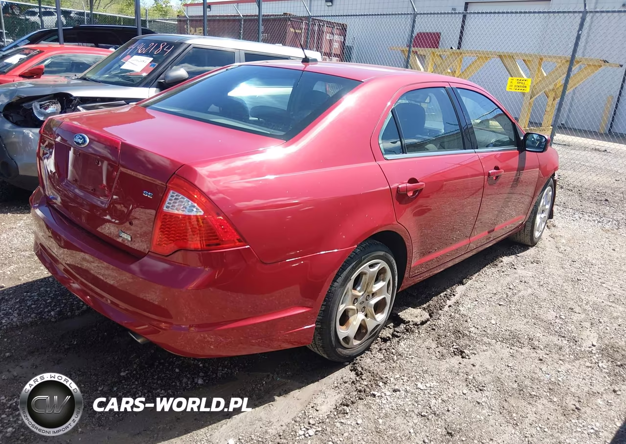 2010 Ford Fusion Se VIN:3FAHP0HG2AR421791 - 4