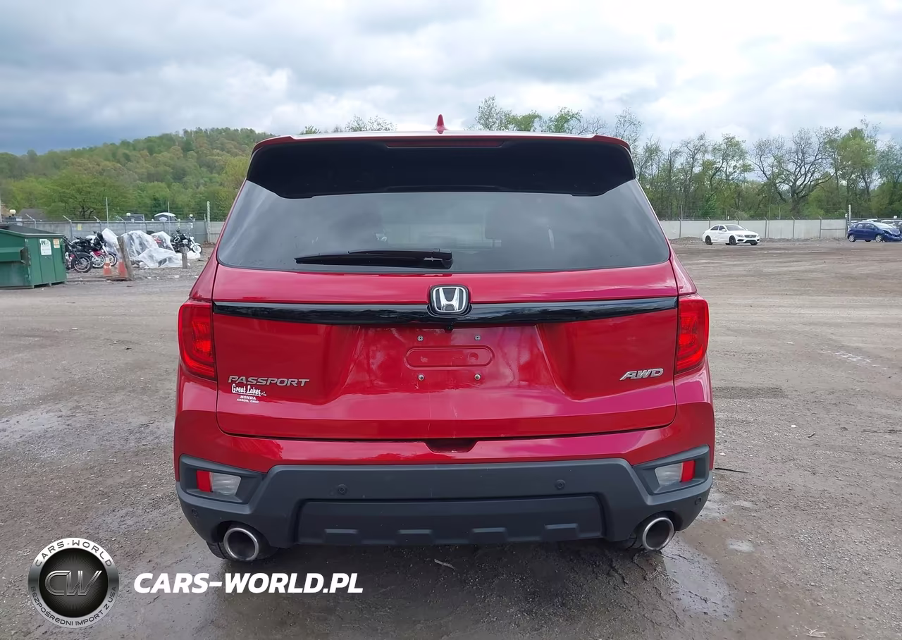 2024 Honda Passport Awd Ex-L VIN:5FNYF8H5XRB004216 - 16