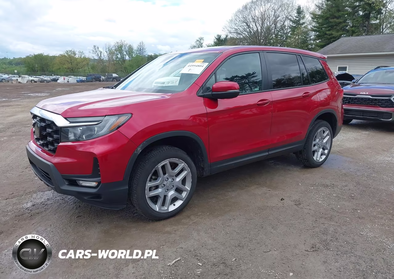 2024 Honda Passport Awd Ex-L VIN:5FNYF8H5XRB004216 - 2