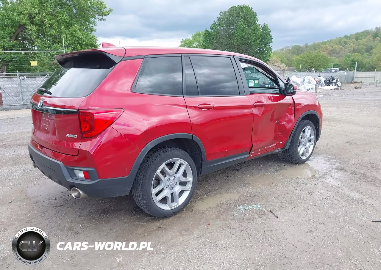 2024 Honda Passport Awd Ex-L VIN:5FNYF8H5XRB004216 - 4