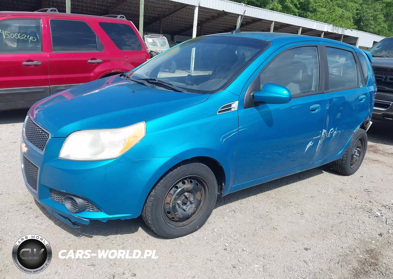 2009 Chevrolet Aveo Lt VIN:KL1TD66E69B655876 - 2