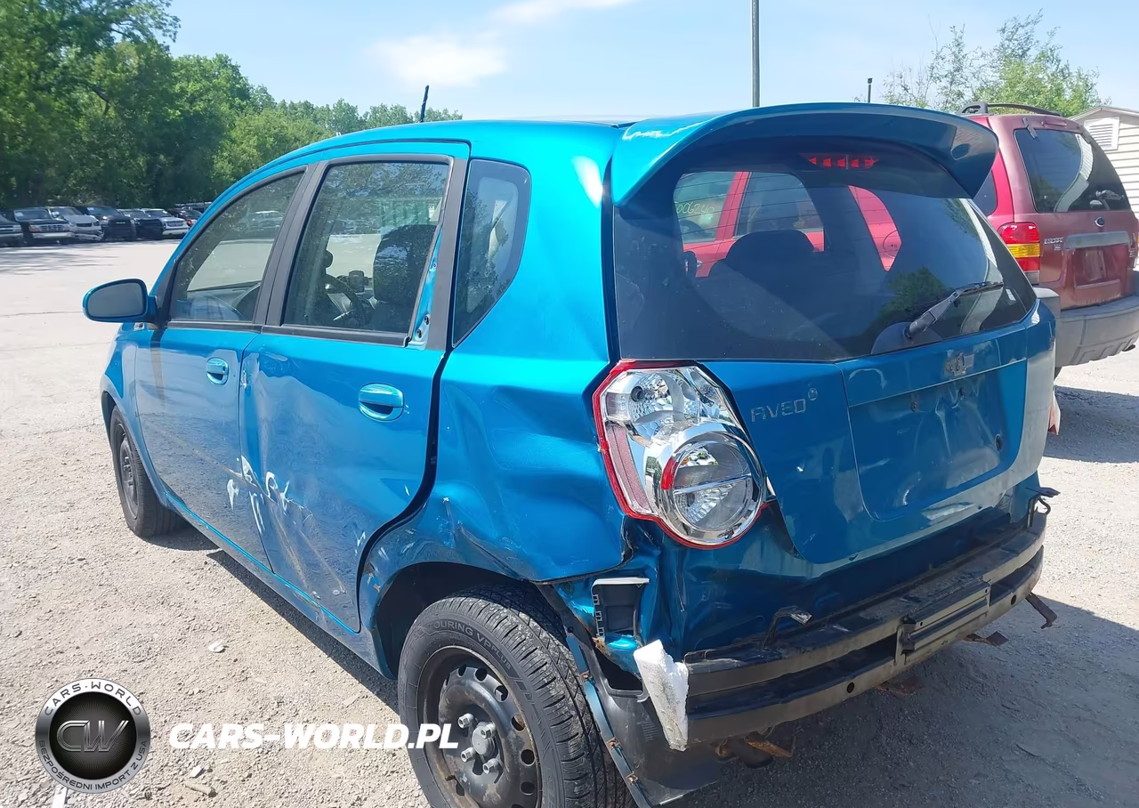 2009 Chevrolet Aveo Lt VIN:KL1TD66E69B655876 - 3