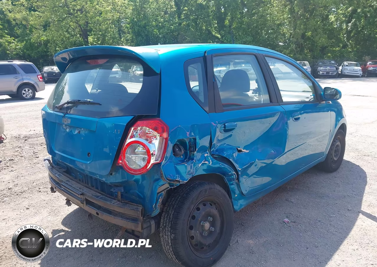 2009 Chevrolet Aveo Lt VIN:KL1TD66E69B655876 - 4