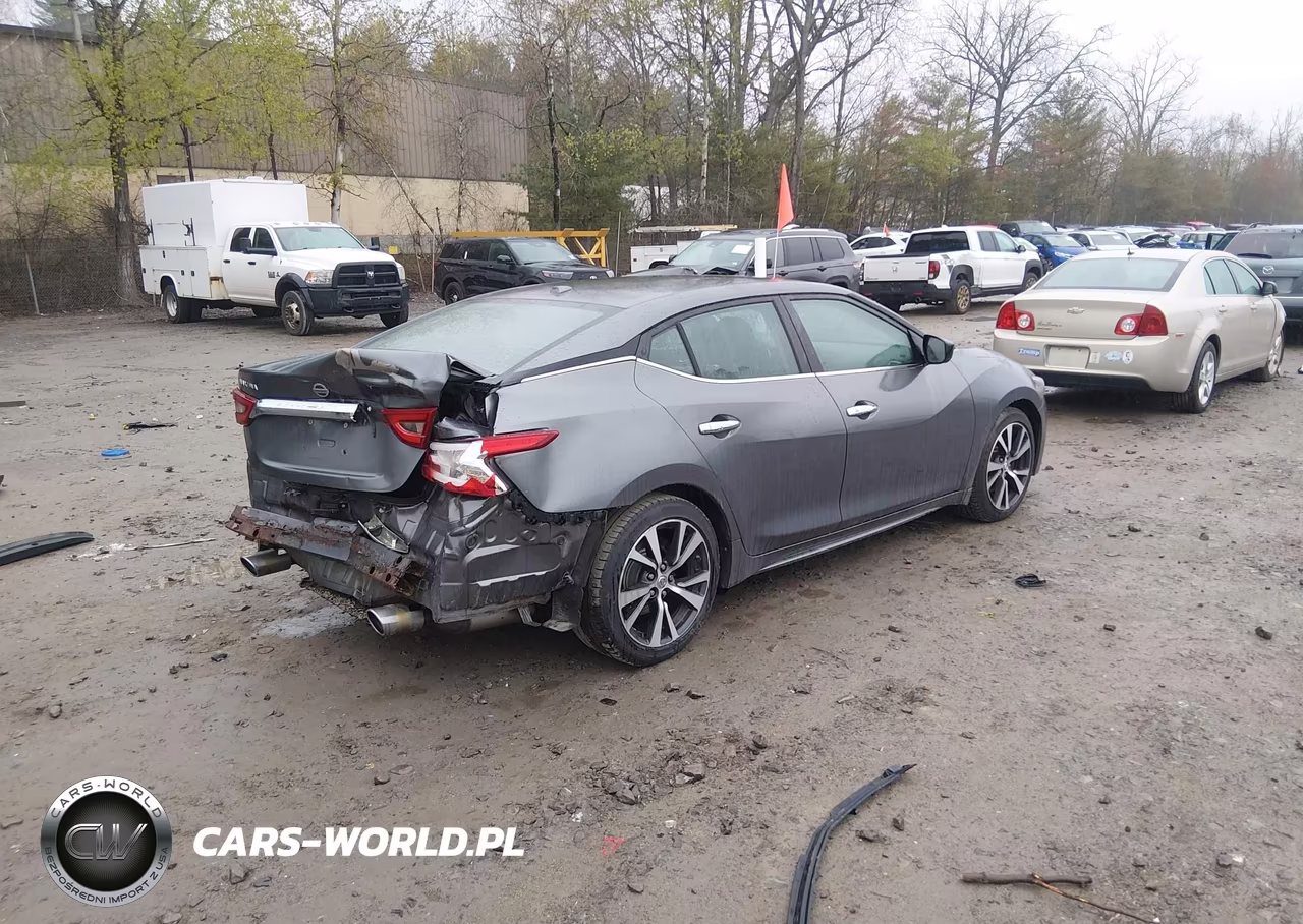2017 Nissan Maxima 3.5 S VIN:1N4AA6AP0HC433849 - 4