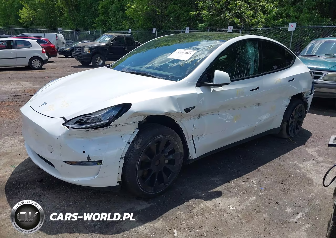2022 Tesla Model Y Long Range Dual Motor All-Wheel Drive VIN:7SAYGDEE0NF390037 - 2