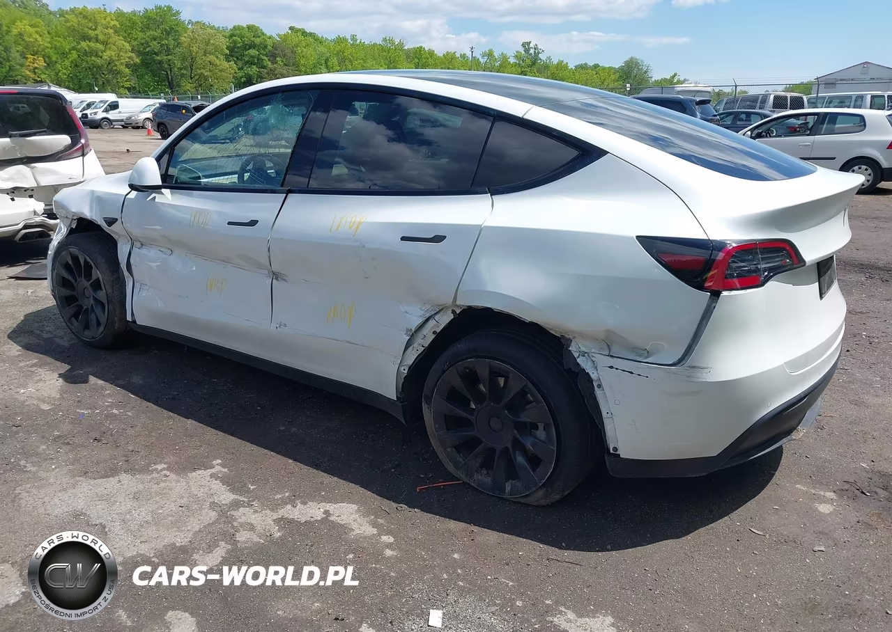 2022 Tesla Model Y Long Range Dual Motor All-Wheel Drive VIN:7SAYGDEE0NF390037 - 3