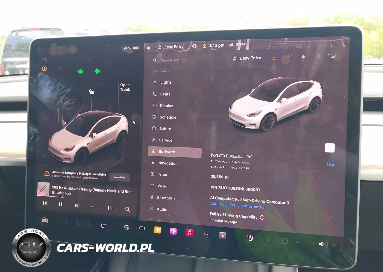 2022 Tesla Model Y Long Range Dual Motor All-Wheel Drive VIN:7SAYGDEE0NF390037 - 7