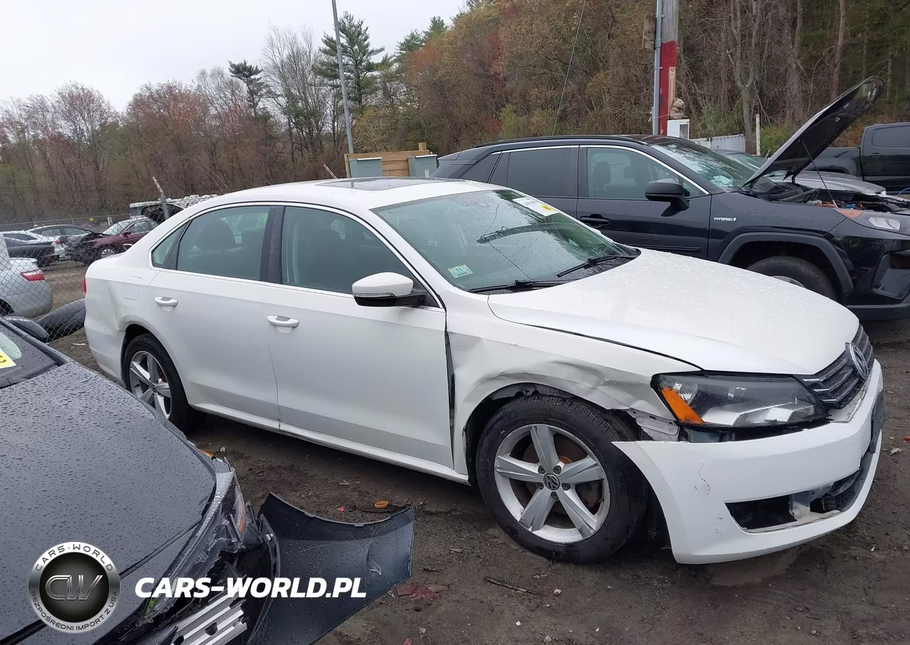 2013 Volkswagen Passat 2.5L Se VIN:1VWBP7A33DC001957 - 13