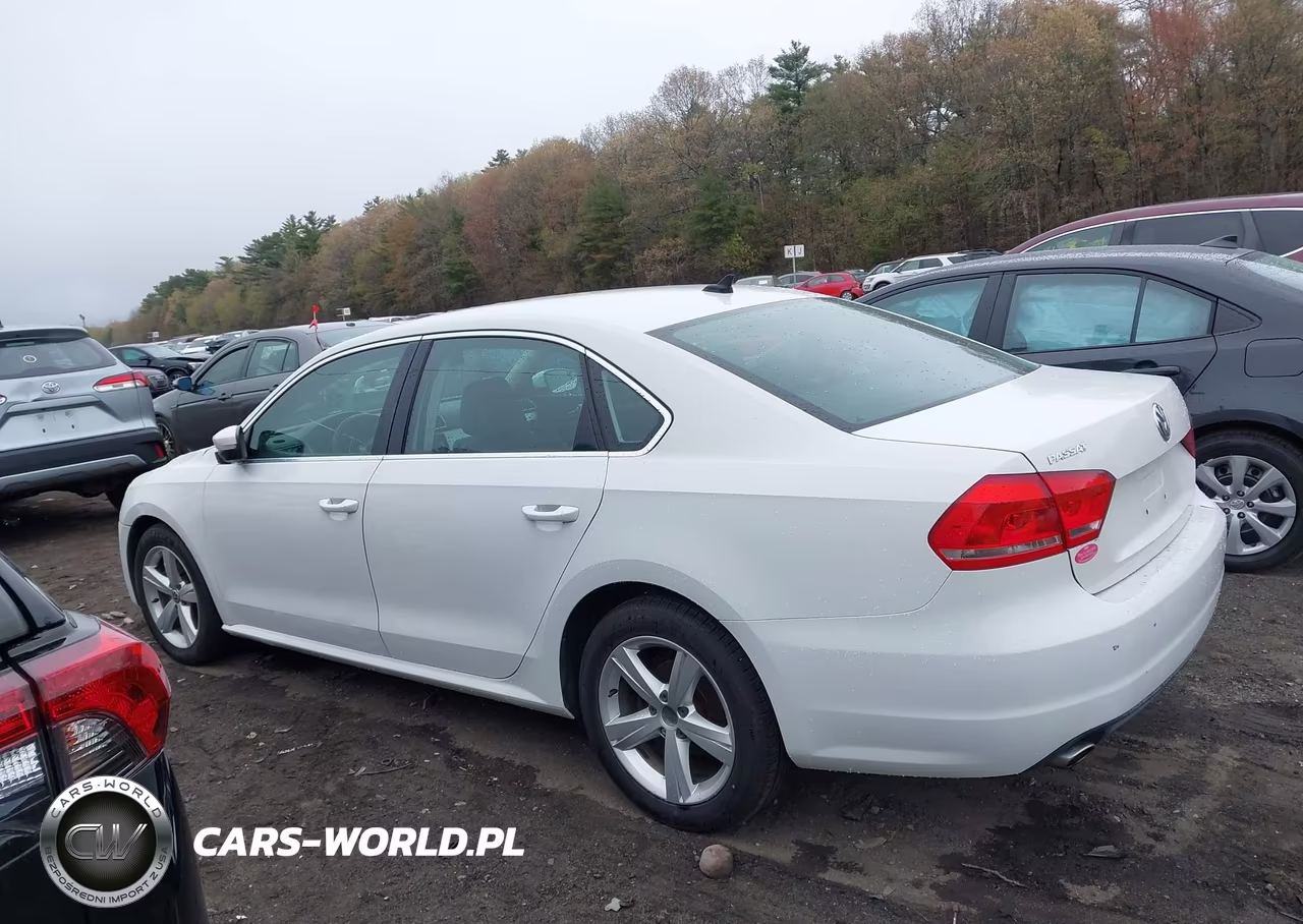 2013 Volkswagen Passat 2.5L Se VIN:1VWBP7A33DC001957 - 14