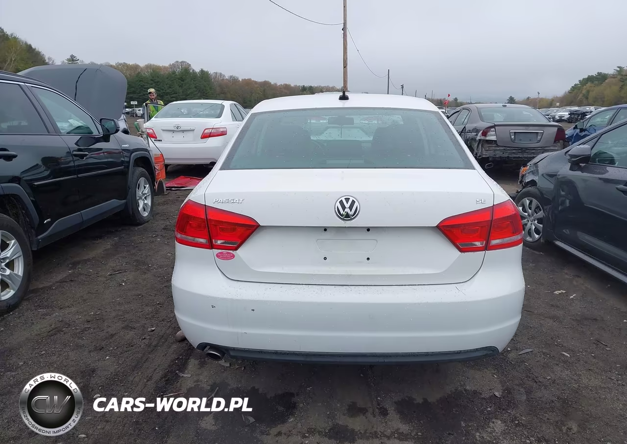 2013 Volkswagen Passat 2.5L Se VIN:1VWBP7A33DC001957 - 16