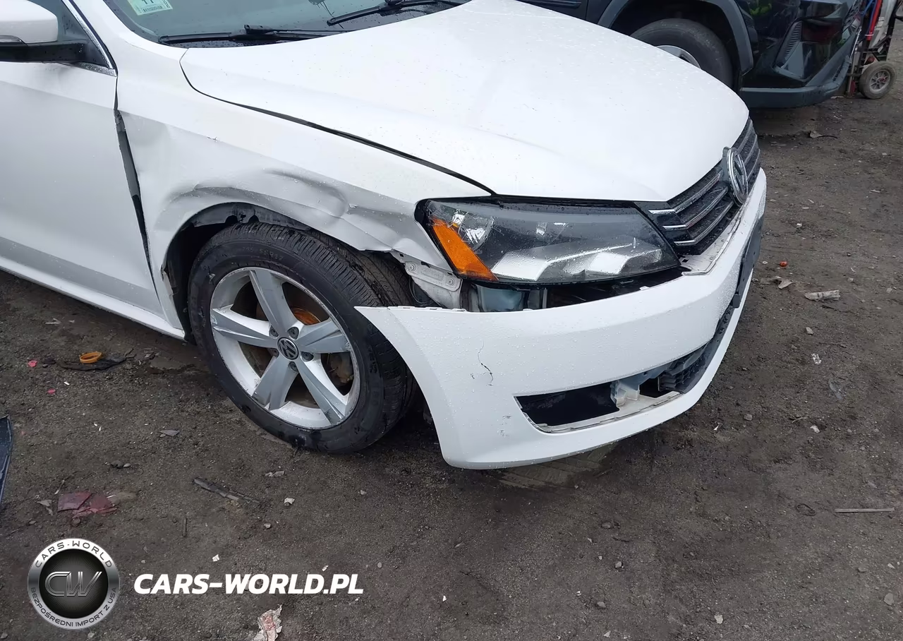 2013 Volkswagen Passat 2.5L Se VIN:1VWBP7A33DC001957 - 6