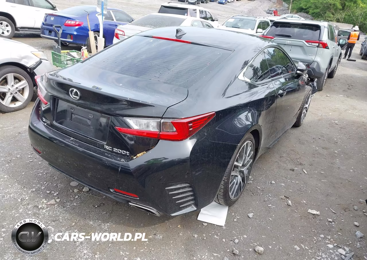 2017 Lexus Rc 200T VIN:JTHHA5BC9H5007353 - 4