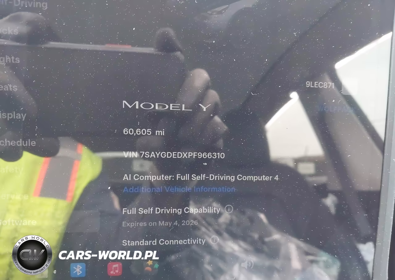 2023 Tesla Model Y Rwd VIN:7SAYGDEDXPF966310 - 7