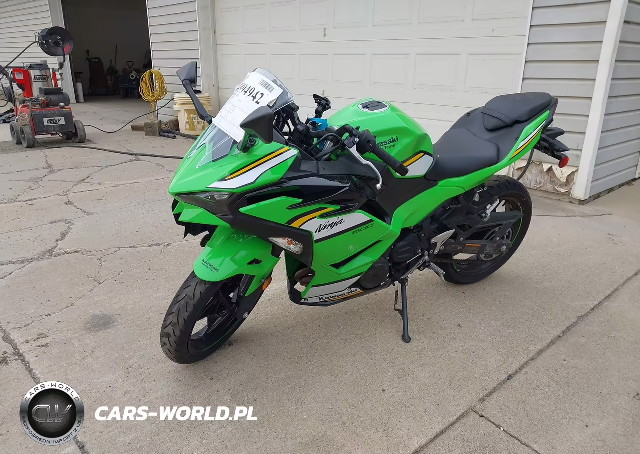 2025 Kawasaki Ex500 H VIN:ML5EXGH14SDA64414 - 2