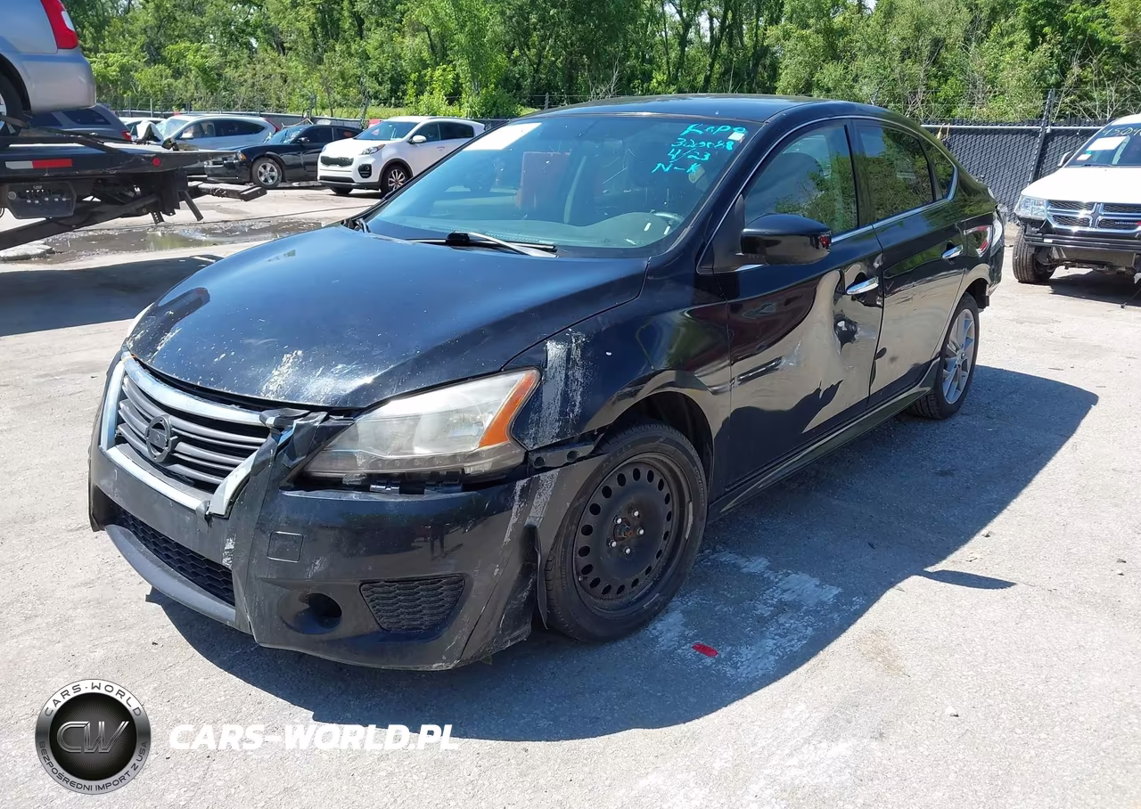 2014 Nissan Sentra Sr VIN:3N1AB7AP1EY320088 - 2