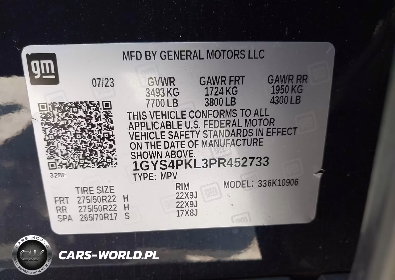 2023 Cadillac Escalade Esv 4Wd Sport VIN:1GYS4PKL3PR452733 - 9
