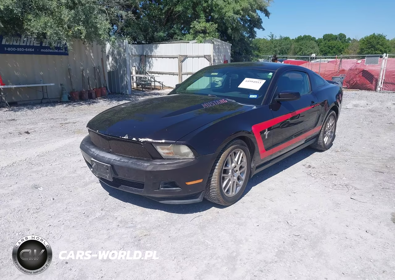 2012 Ford Mustang V6 Premium VIN:1ZVBP8AM4C5226860 - 2