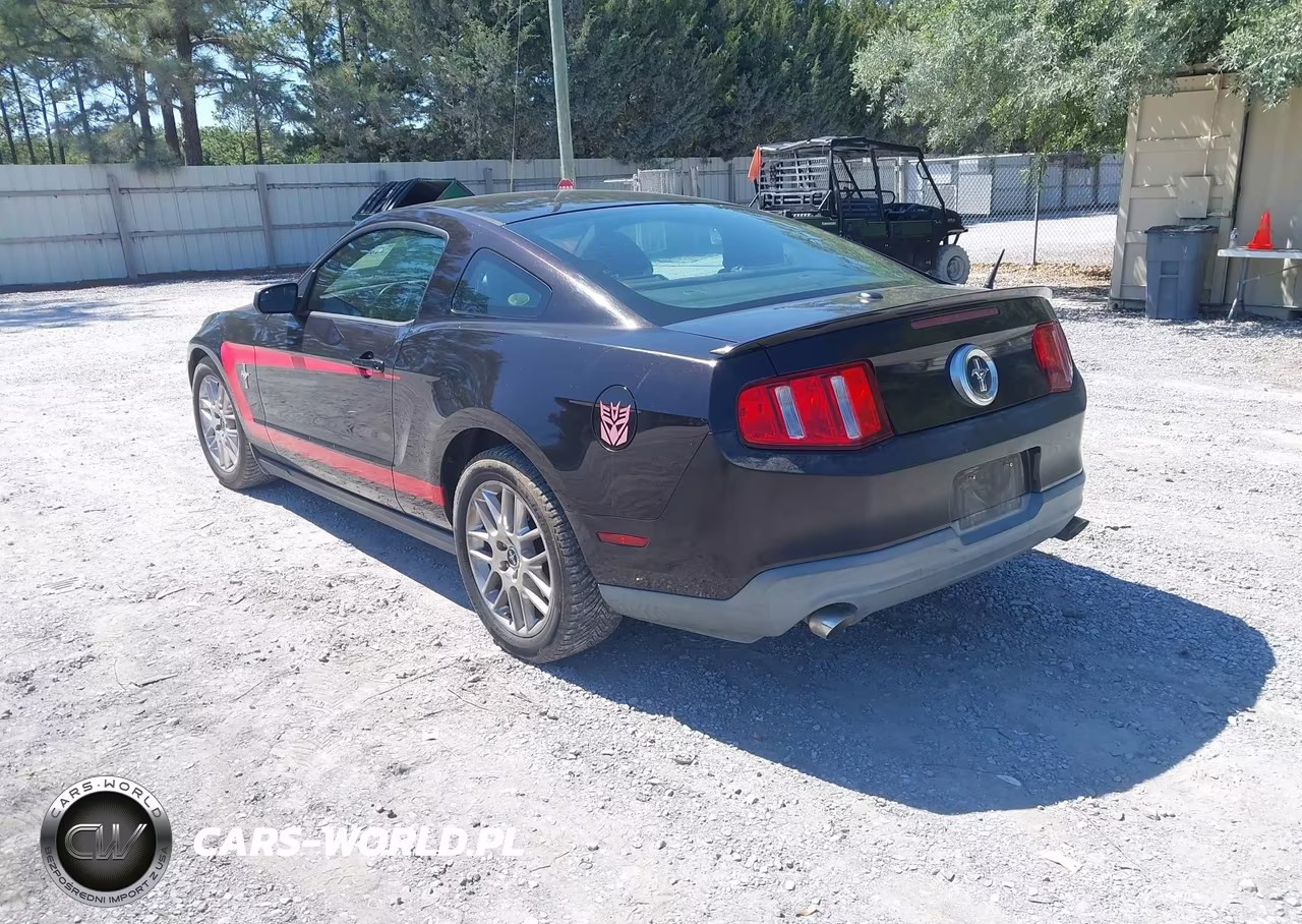 2012 Ford Mustang V6 Premium VIN:1ZVBP8AM4C5226860 - 3