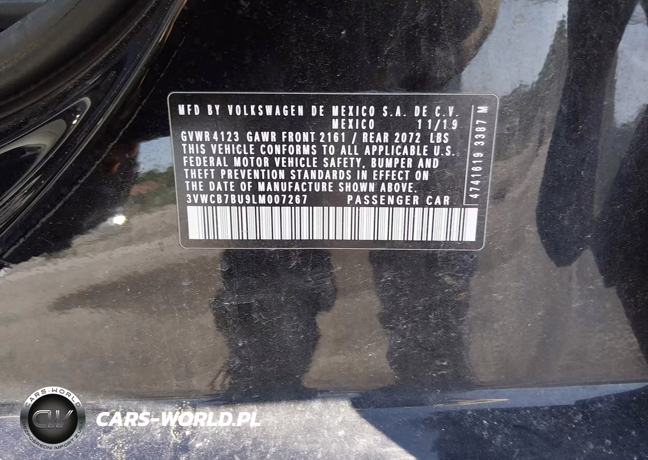 2020 Volkswagen Jetta 1.4T R-Line-1.4T S-1.4T Se VIN:3VWCB7BU9LM007267 - 9