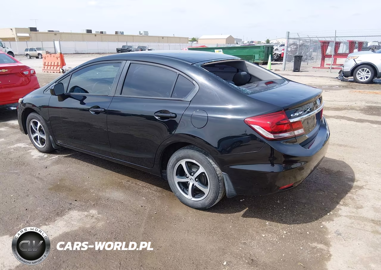 2015 Honda Civic Se VIN:19XFB2F70FE071106 - 3